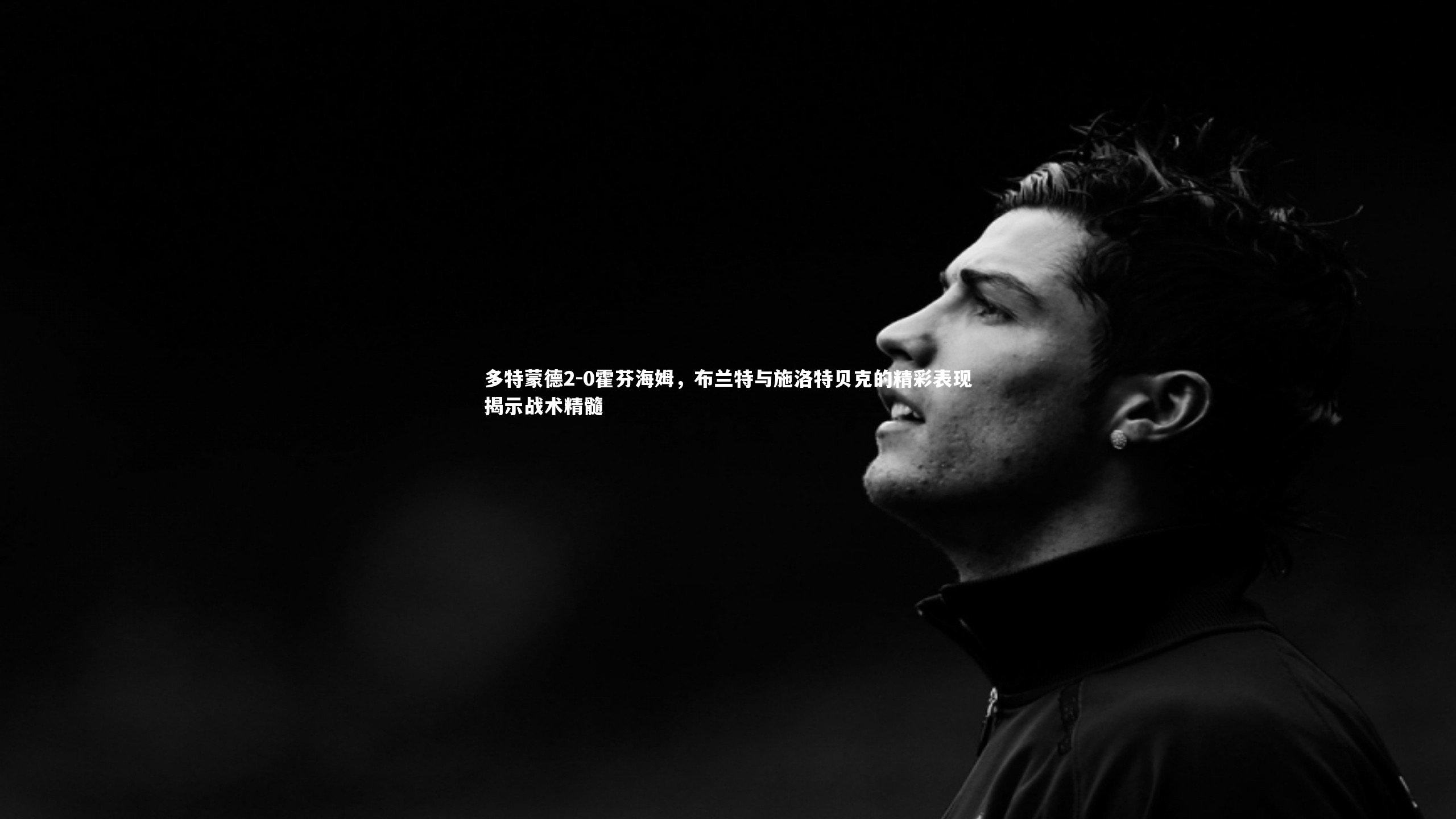 多特蒙德2-0霍芬海姆,布兰特与施洛特贝克的精彩表现揭示战术精髓